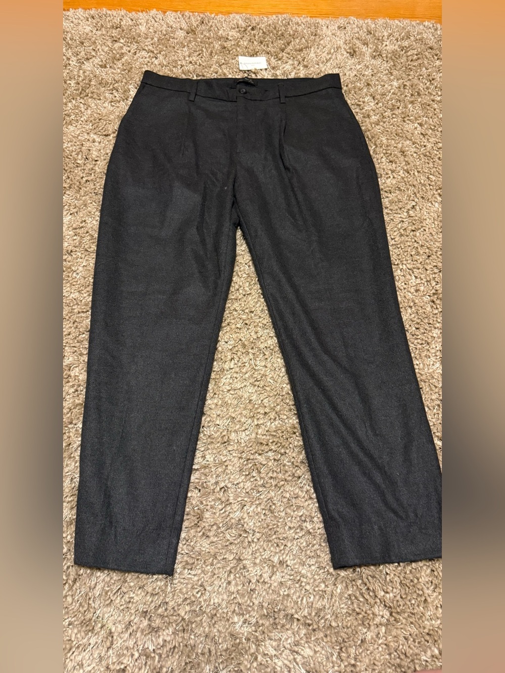 Banana Republic Men's Black Dress Slacks - Tailored Straight